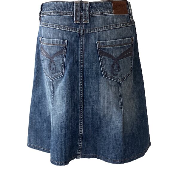 Esprit Denim A-Line Skirt - Picture 4 of 9